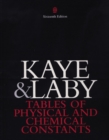 Image for Kaye and Laby: Tables of Physical and Chemical Constants