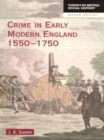 Image for Crime in Early Modern England 1550-1750