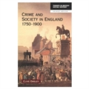 Image for Crime and Society in England 1750-1900
