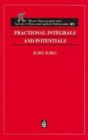 Image for Fractional Integrals and Potentials