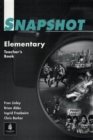 Image for Snapshot : Elementary - Teachers&#39; Book