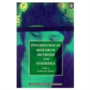 Image for Psychological research methods and statistics