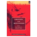 Image for Emotion and motivation