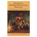 Image for Gender in Eighteenth Century England
