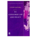 Image for EC consumer law and policy