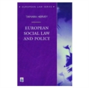 Image for European Social Law and Policy