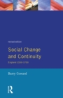 Image for Social change and continuity  : England, 1550-1750