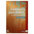 Image for Community punishment  : a critical introduction