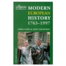 Image for Longman Handbook of Modern European History 1763-1997