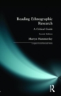 Image for Reading Ethnographic Research