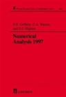 Image for Numerical Analysis 1997