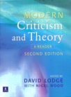Image for Modern Criticism and Theory