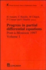 Image for Progress in Partial Differential Equations : Pont-A-Mousson 1997, Volume 384