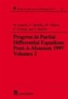 Image for Progress in Partial Differential Equations : Pont-A-Mousson 1997, Volume 383
