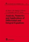 Image for Analysis, Numerics and Applications of Differential and Integral Equations