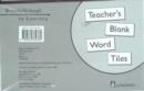 Image for Breakthrough to Literacy : Teacher&#39;s Blank Word Tiles