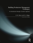Image for Building Production Management Techniques