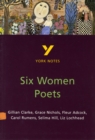 Image for Six Women Poets: York Notes for GCSE