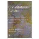 Image for Constitutional reform  : the Labour government&#39;s constitutional reform agenda