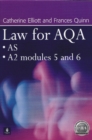 Image for Law for AQA  : AS, A2 modules 5 and 6