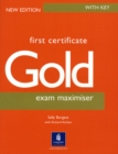 Image for First Certificate Gold : Exam Maximiser with Key