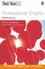 Image for Test your professional English: Marketing