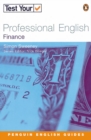 Image for Test Your Professional English NE Finance