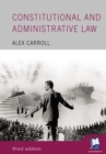 Image for Constitutional and administrative law