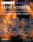 Image for Frank Wood&#39;s A-level accounting  : GCE year 2