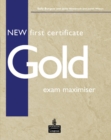Image for New First Certificate Gold Exam Maximiser Cassette (Set of 2)
