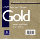 Image for New First Certificate Gold Exam Maximiser CD 1-2