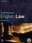 Image for Smith and Keenan&#39;s &quot;English Law&quot; with &quot;Law on the Web&quot; : A Guide for Students and Practitioners