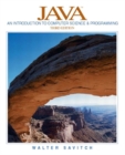 Image for Java : An Introduction to Computer Science and Programming : AND Experiments in Java An Introductory Lab Manual