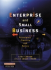 Image for Enterprise and Small Business: Principles, Practice and Policy with Business Planpro 4.0