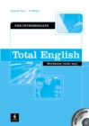 Image for Total English Pre-Intermediate Workbook with Key (for pack)
