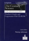 Image for Science for 21st Century GCSE Additional Science Higher Teachers Guide &amp; Copymasters on CD