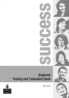 Image for Success : Beginner Test Book