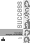 Image for Success Intermediate Test Book
