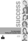 Image for Success Pre-Intermediate Test Book