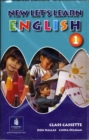 Image for New Let&#39;s Learn English 1 Class Cassette