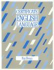 Image for Certificate English Language
