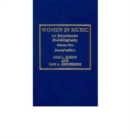 Image for Women in Music : An Encyclopedic Biobibliography