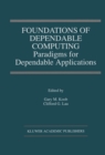 Image for Foundations of dependable computing