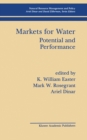 Image for Markets for water: potential and performance : NRMP15