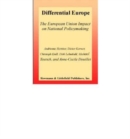 Image for Differential Europe  : the European union impact on national policymaking