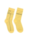 Image for Library Card (Yellow) Socks - Large