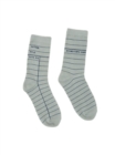 Image for Library Card (Light Gray) Socks - Large