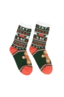 Image for Eat, Read, &amp; Be Merry Cozy Socks - Small