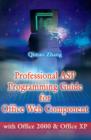 Image for Professional ASP Programming Guide for Office Web Component : With Office 2000 and Office XP