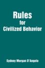 Image for Rules for Civilized Behavior